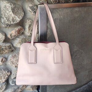 The Marc Jacobs Luxurious Taille Pale Pink Leather Tote Bag